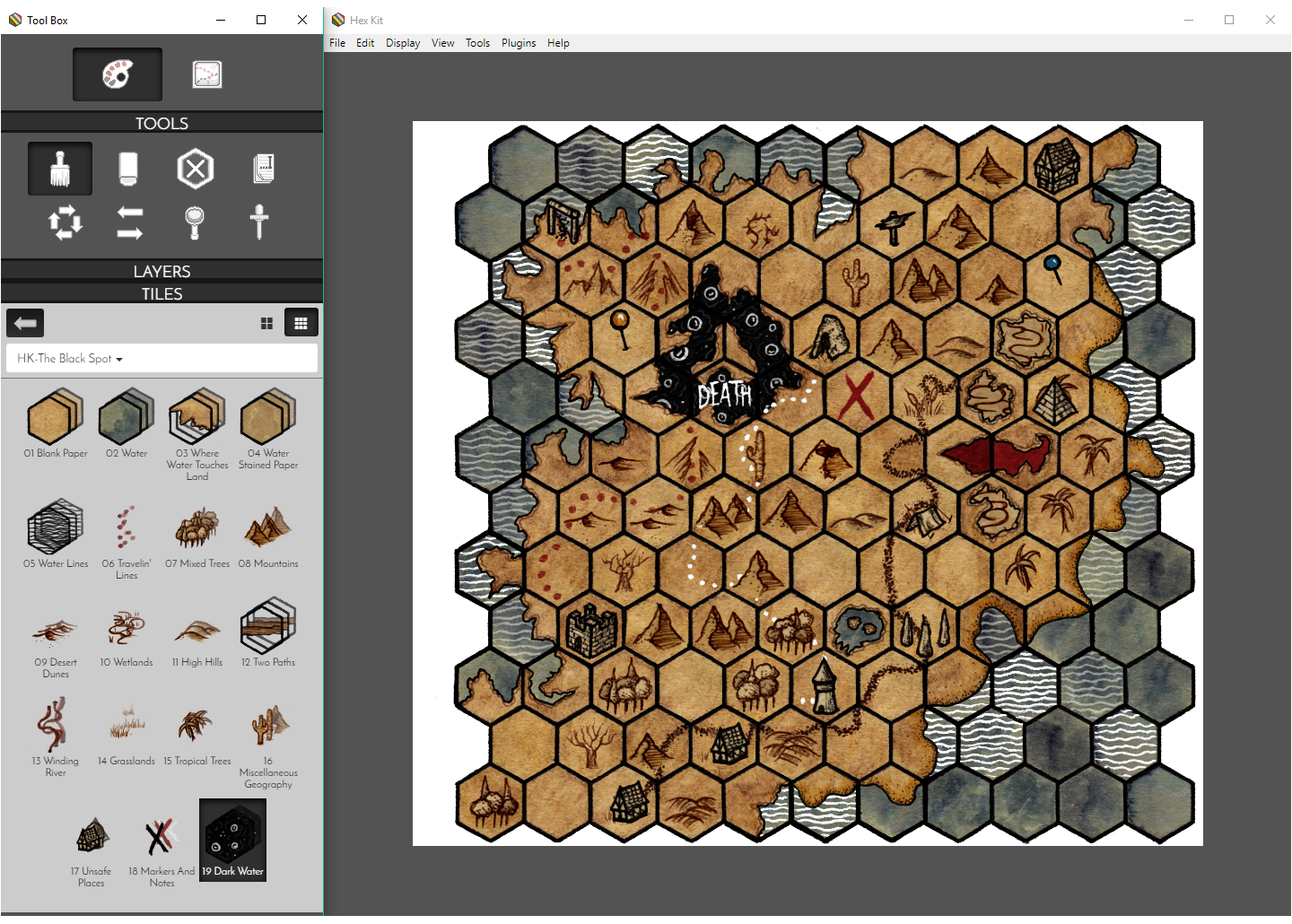 Hex Kit: Tilesets – C O N E